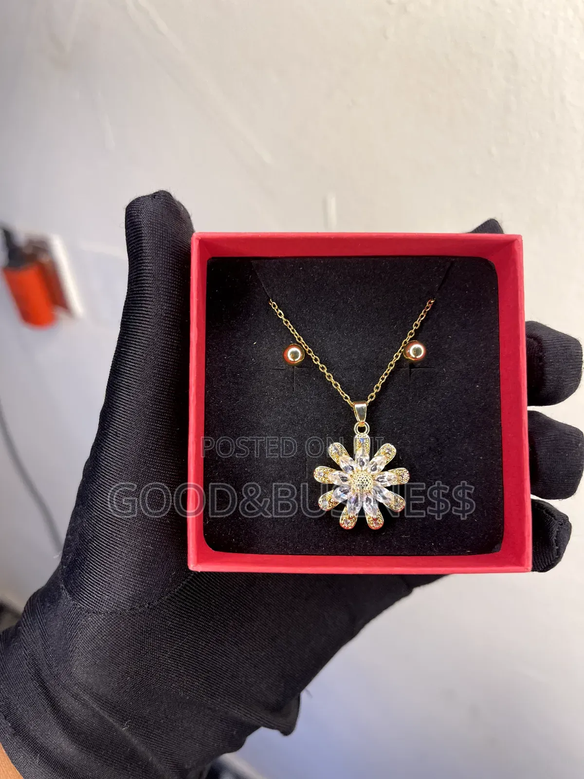 Non Tarnish Necklace Earring