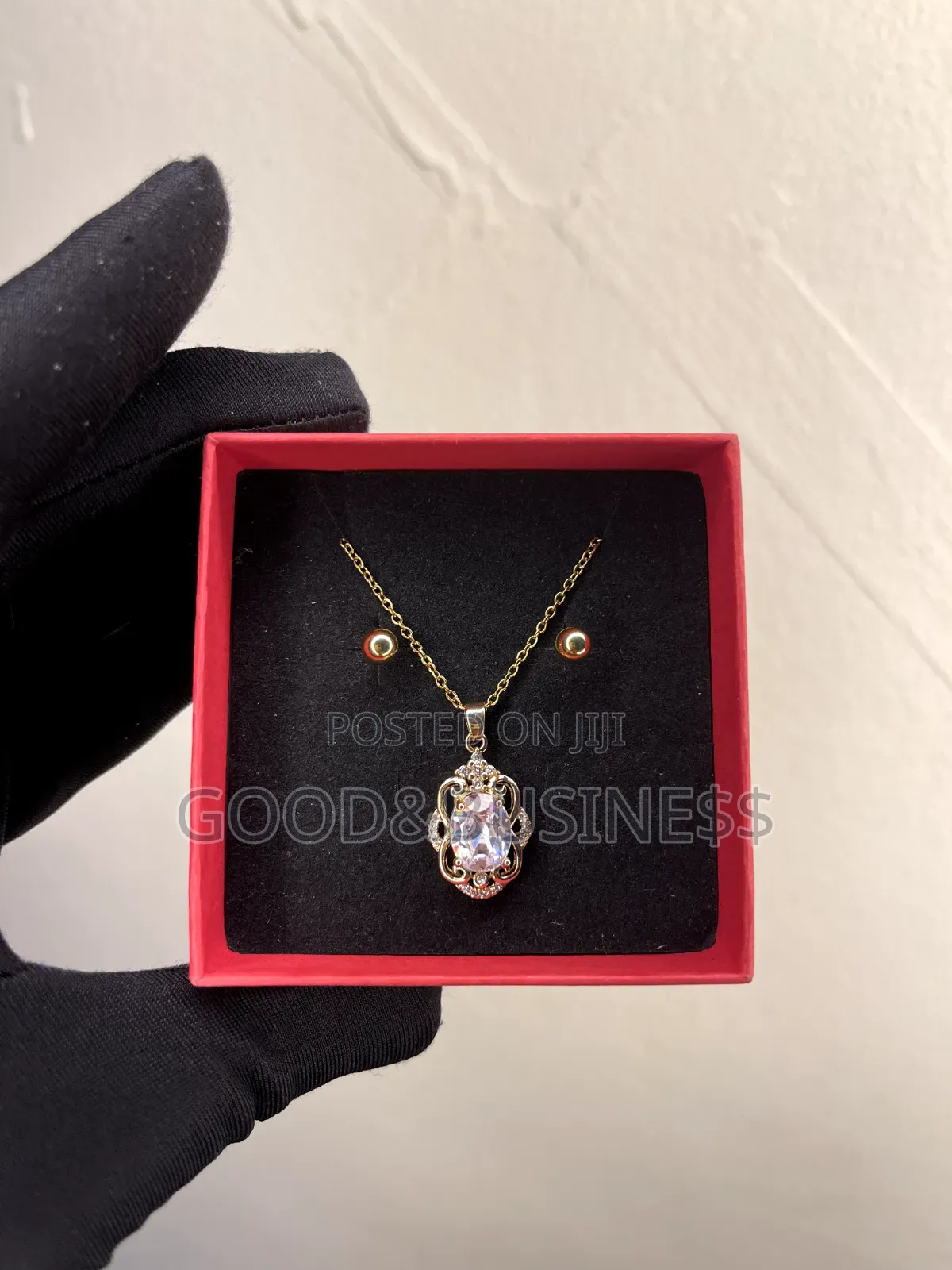 Non Tarnish Necklace Earring