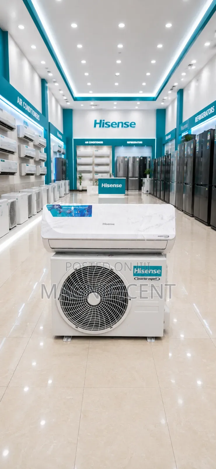 Hisense 1.5HP Inverter Split Air Conditioner –Brand New Fast Cooling
