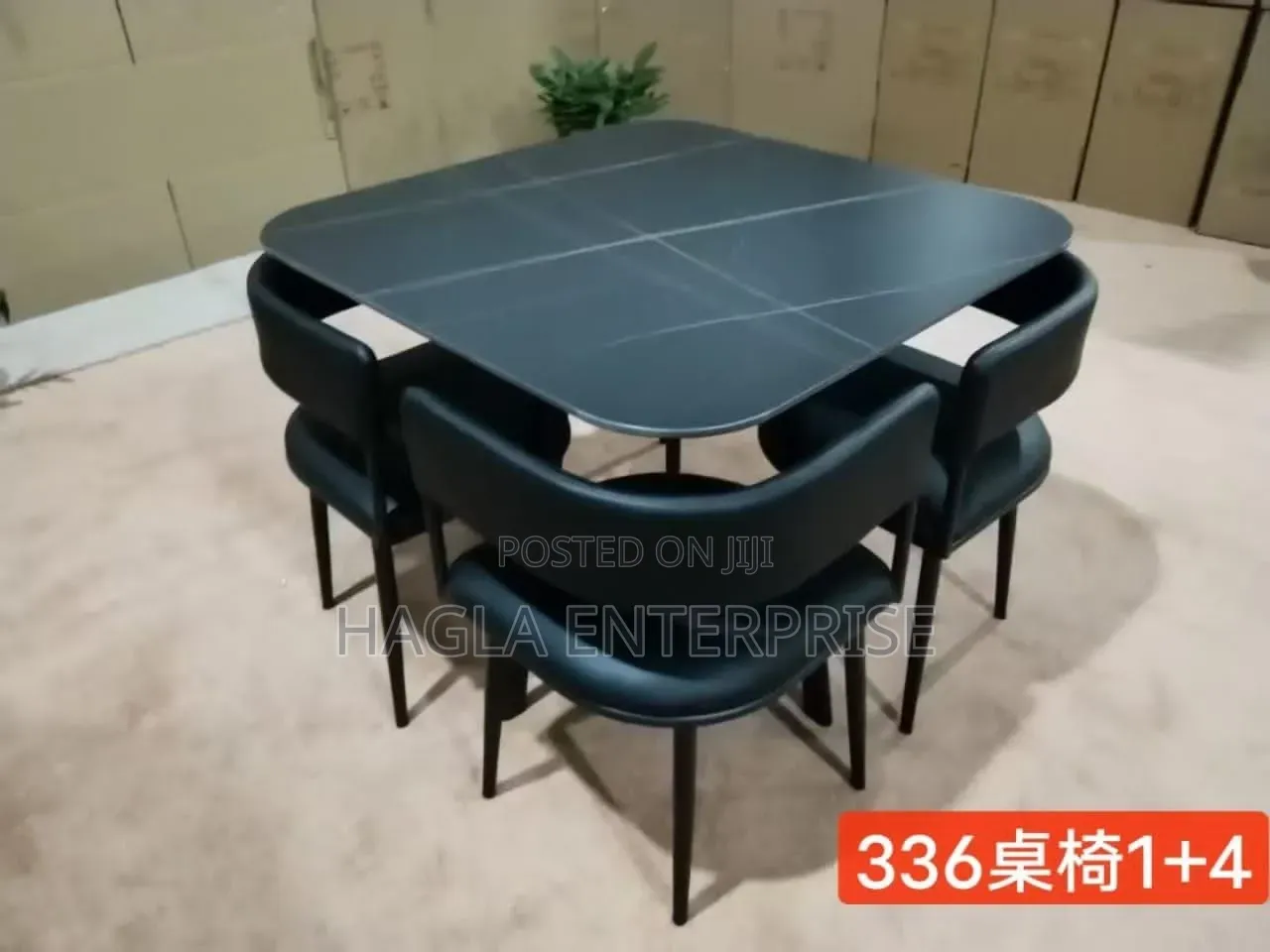 4 Seater Marble Dining Set