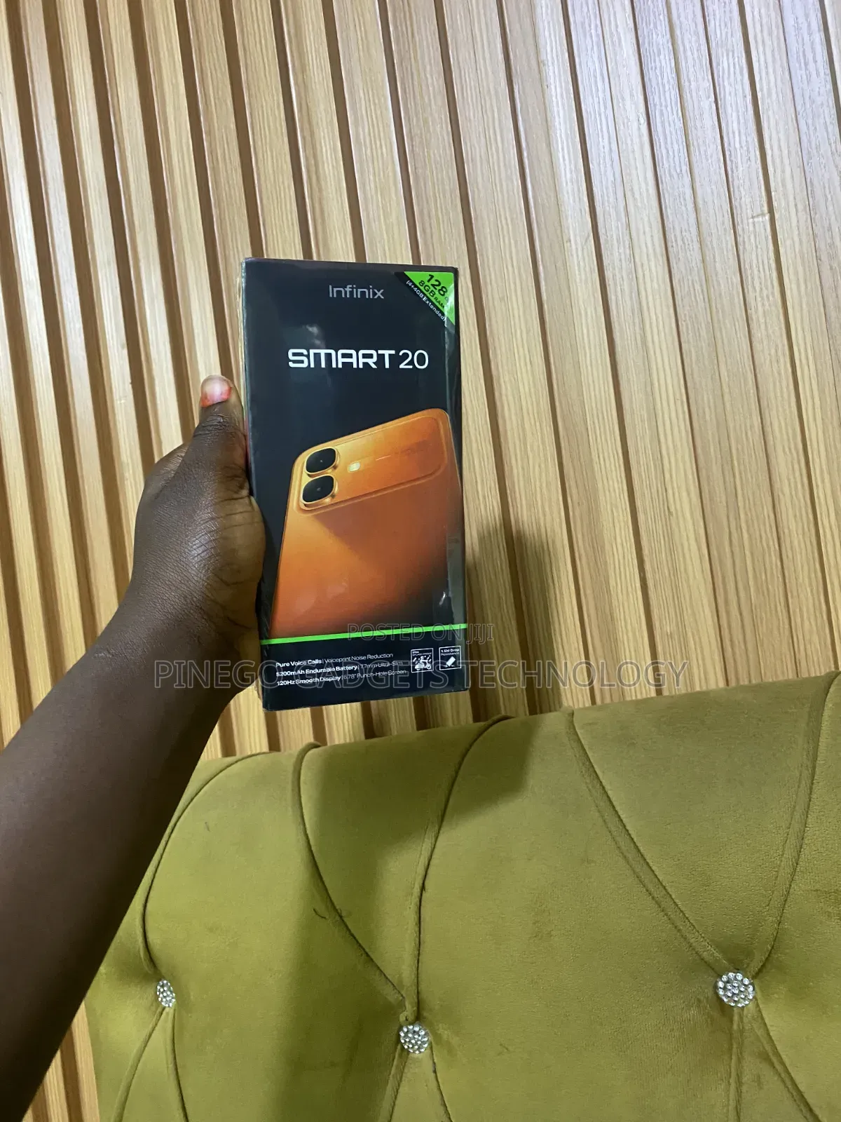 New Infinix Smart 20 128 GB Black