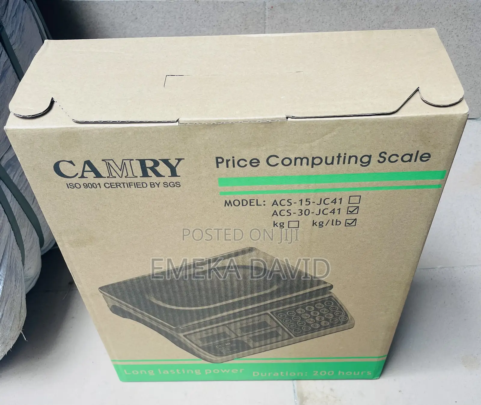 Camry Price Computing Scale 30kg.