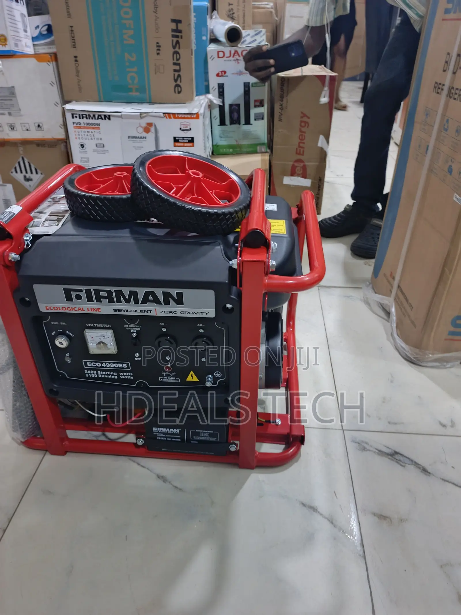 Sumec Firman Eco 4990es Generator – Powerful Fuel Efficient