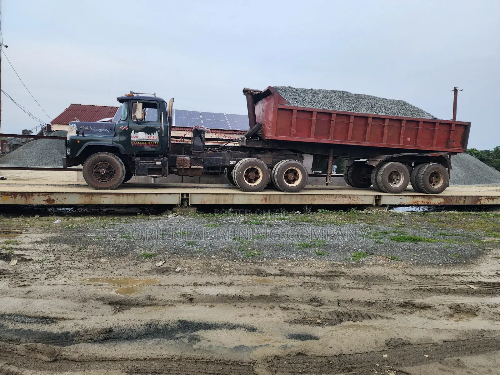 Oriental Iron Black Granite - Delivery to Igbere, Bende, Umuahia, Aba