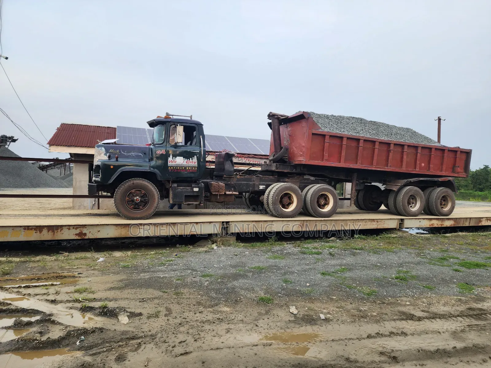 Oriental Iron Black Granite - Delivery to Igbere, Bende, Umuahia, Aba
