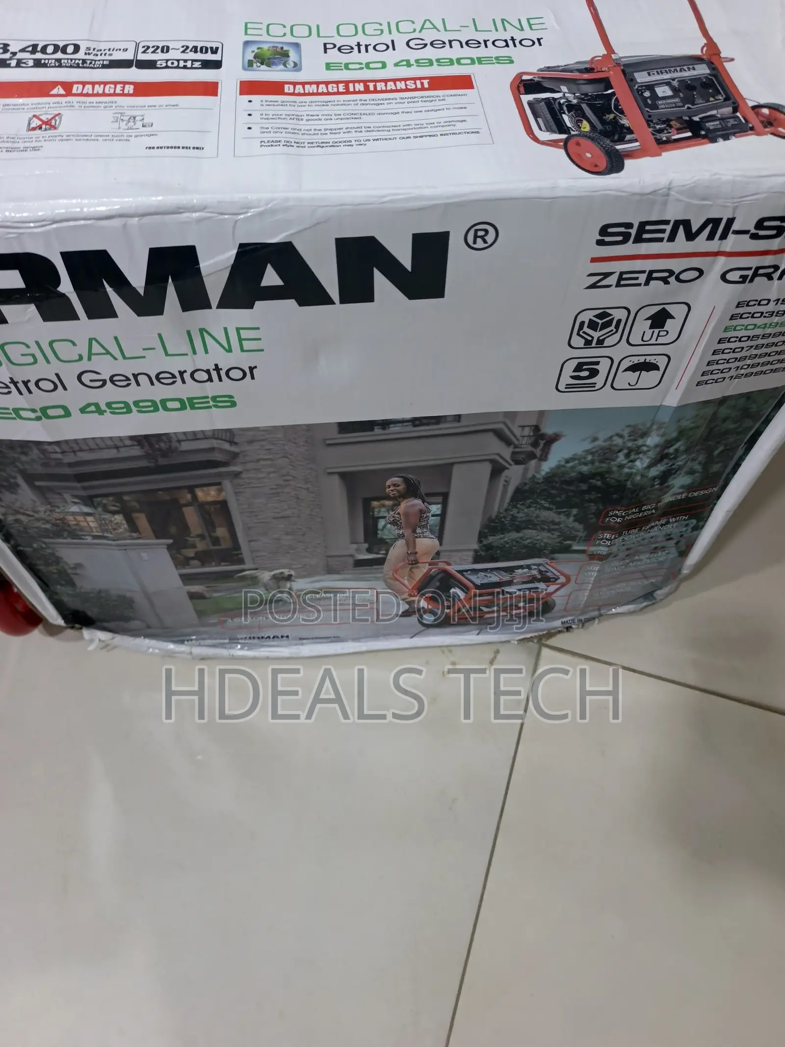 Sumec Firman Eco 4990es 3.4kva – Best Generator for Home Use