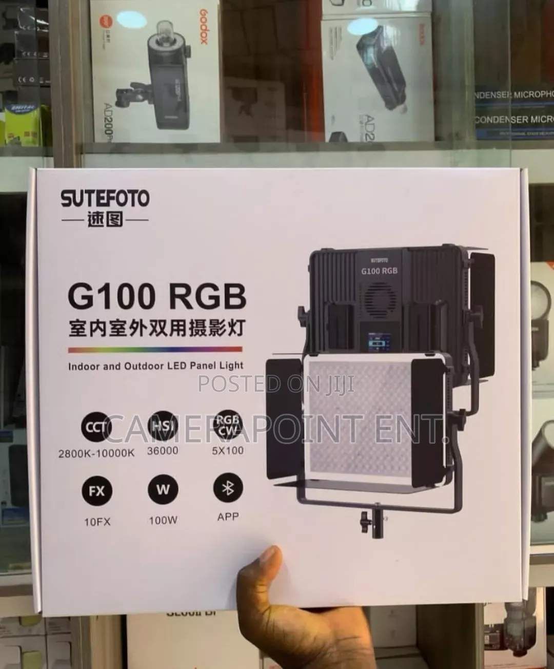 Sutefoto G100 RGB Light