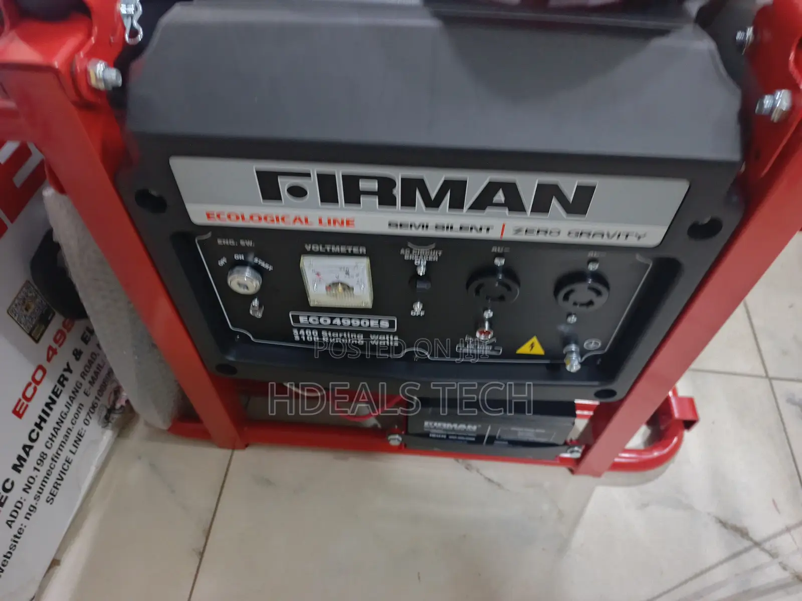 Firman Eco 4990es Generator – Stable Power for Home Business