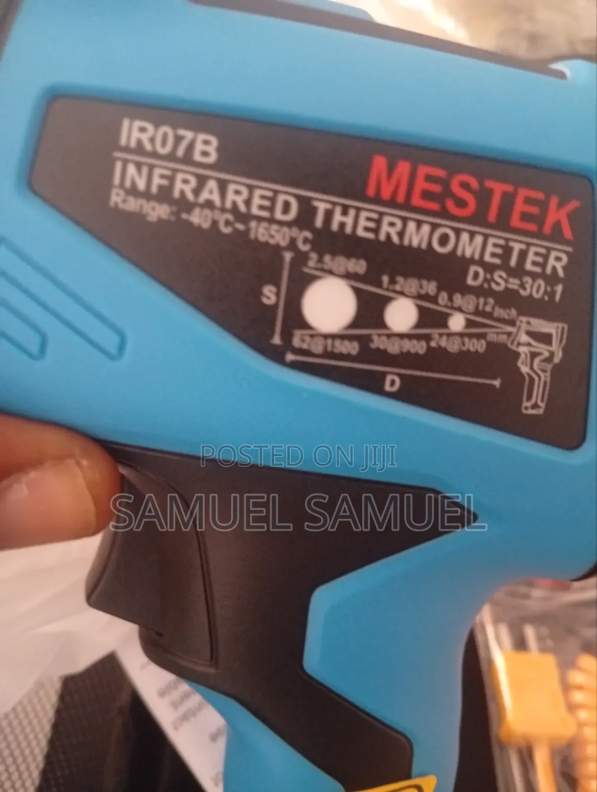Optical Pyrometer (Infrared Thermometer-40 to 1650 Degree Celsius