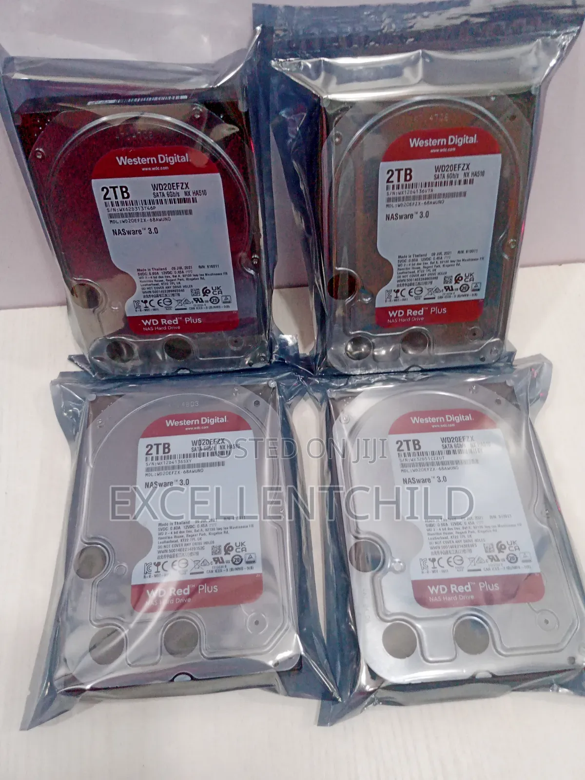 2tb Wd Red Nas 3.0 Sata Hdd.