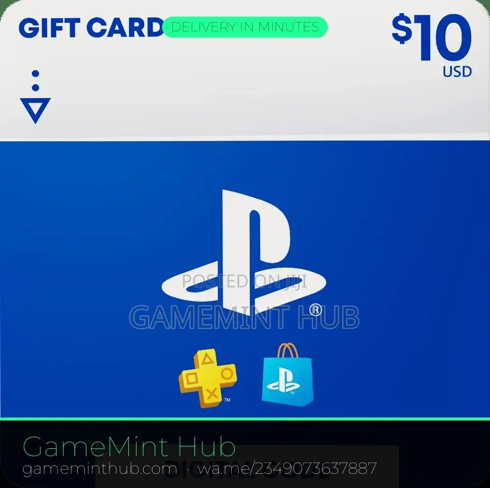 PlayStation PSN Gift Card $10 (US Store) – Delivery in Minutes