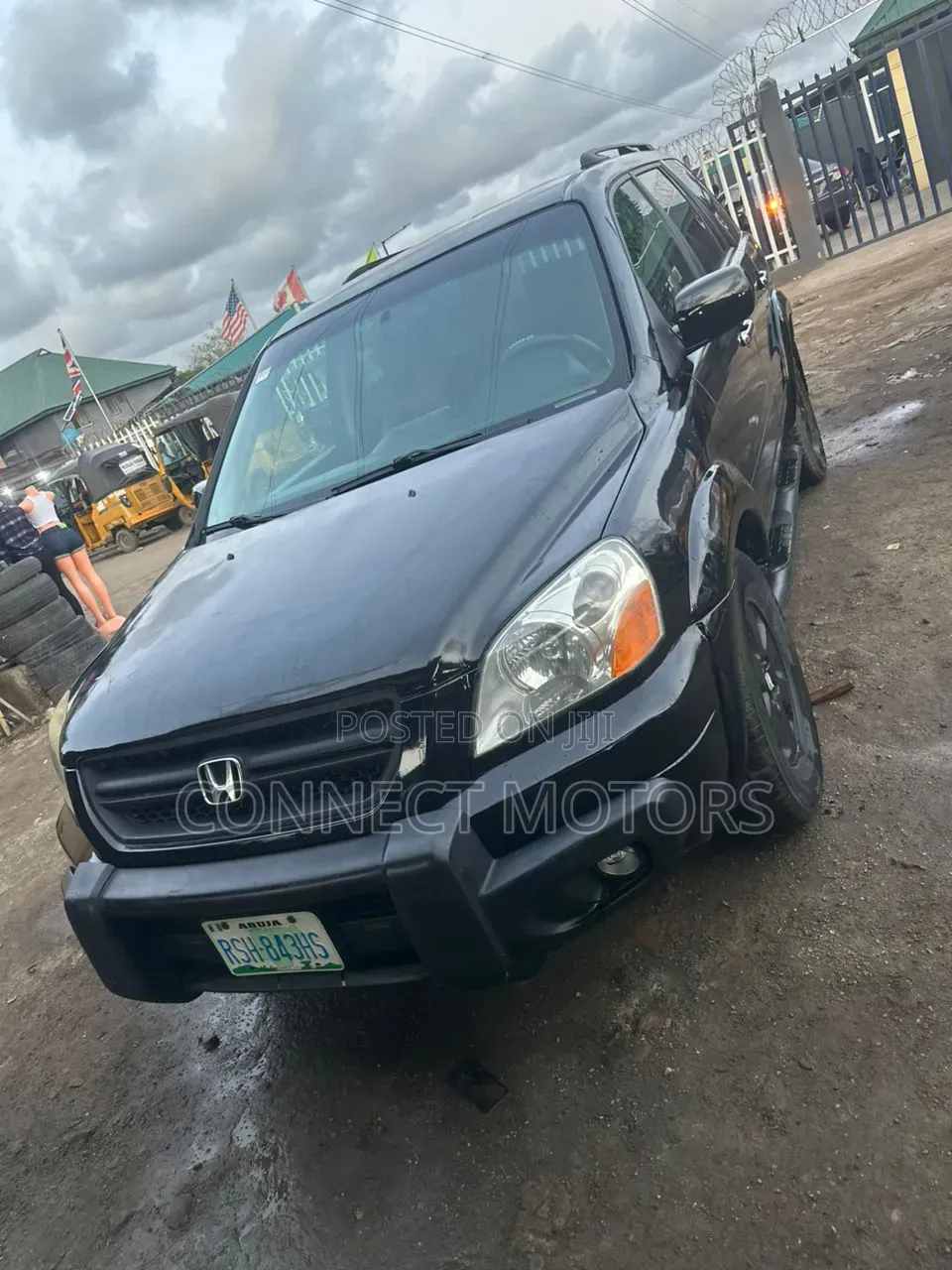Honda Pilot EX 4x4 (3.5L 6cyl 5A) 2004 Black