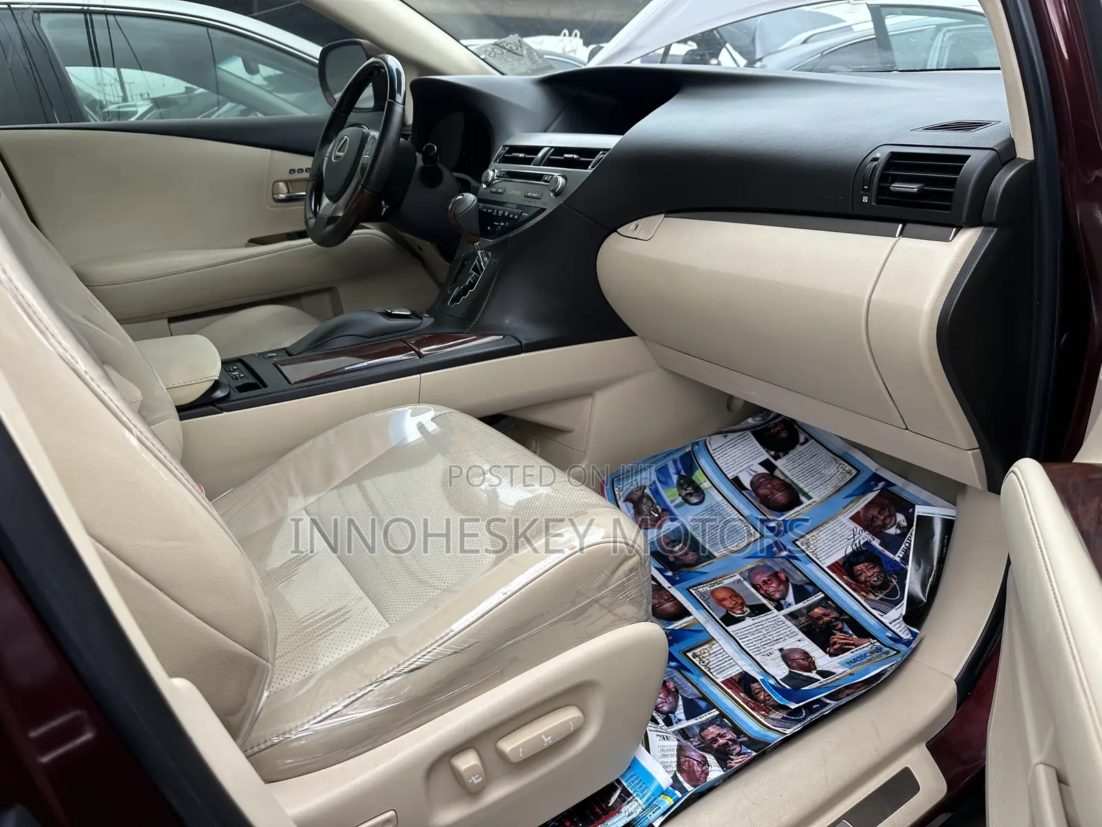 Lexus RX 350 AWD 2013 Burgundy