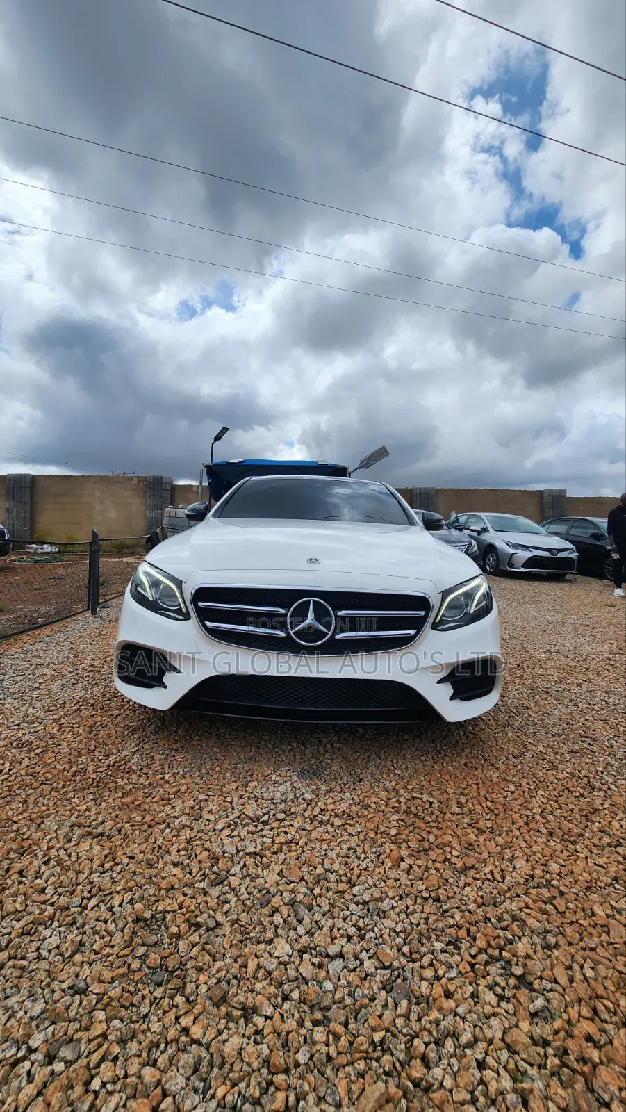 Mercedes-Benz E400 2018 White