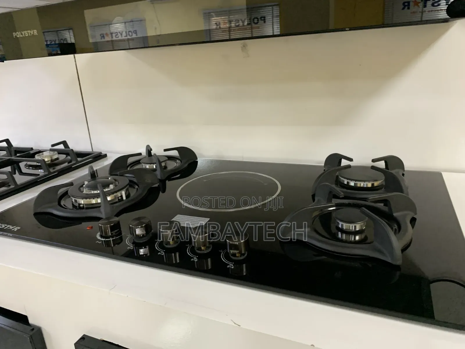 Original Polystar 4+1 Cooker – Powerful Burners, Superior Quality