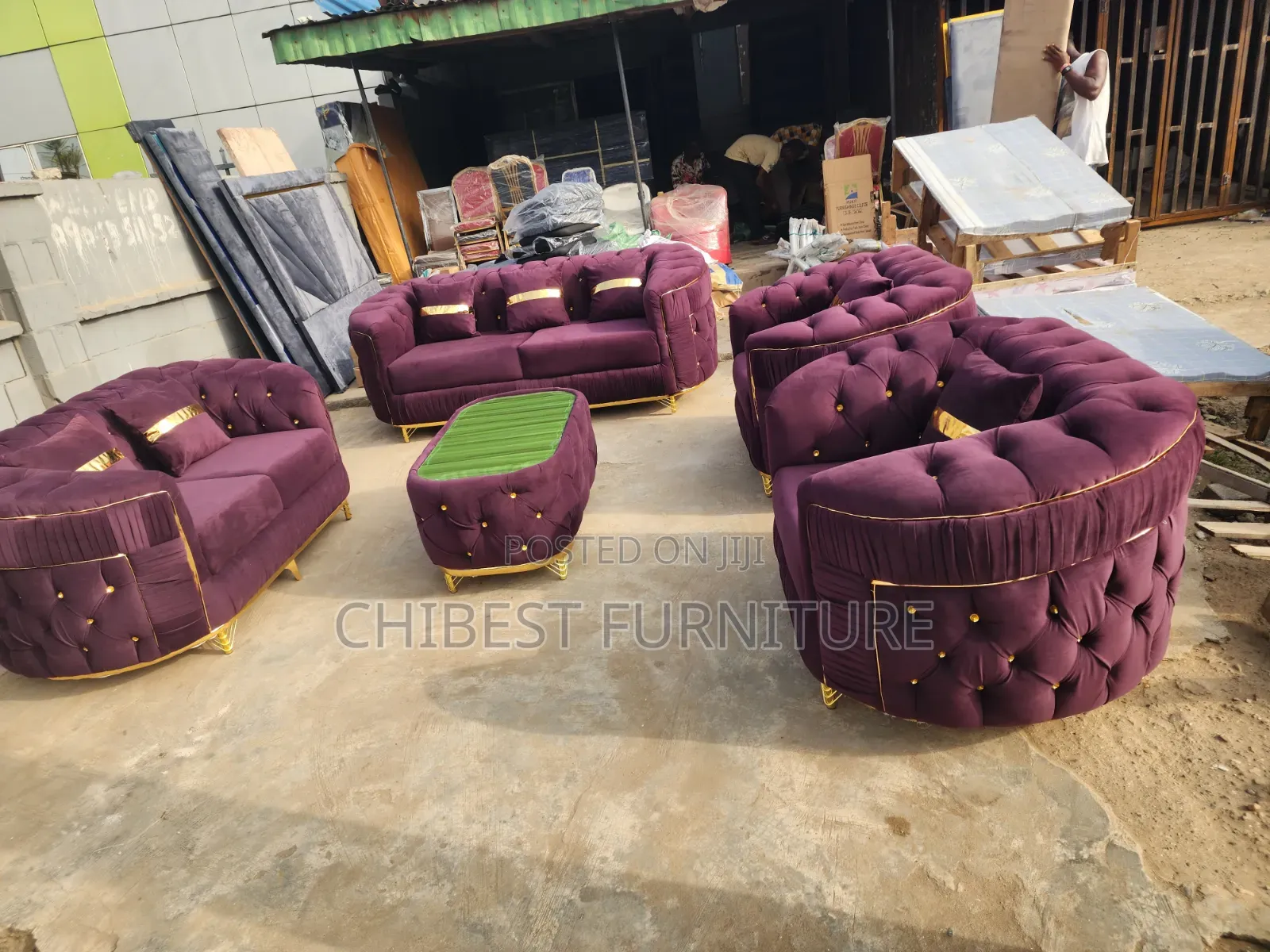 Complete Set of Brand New 7 Seaters Chairs.