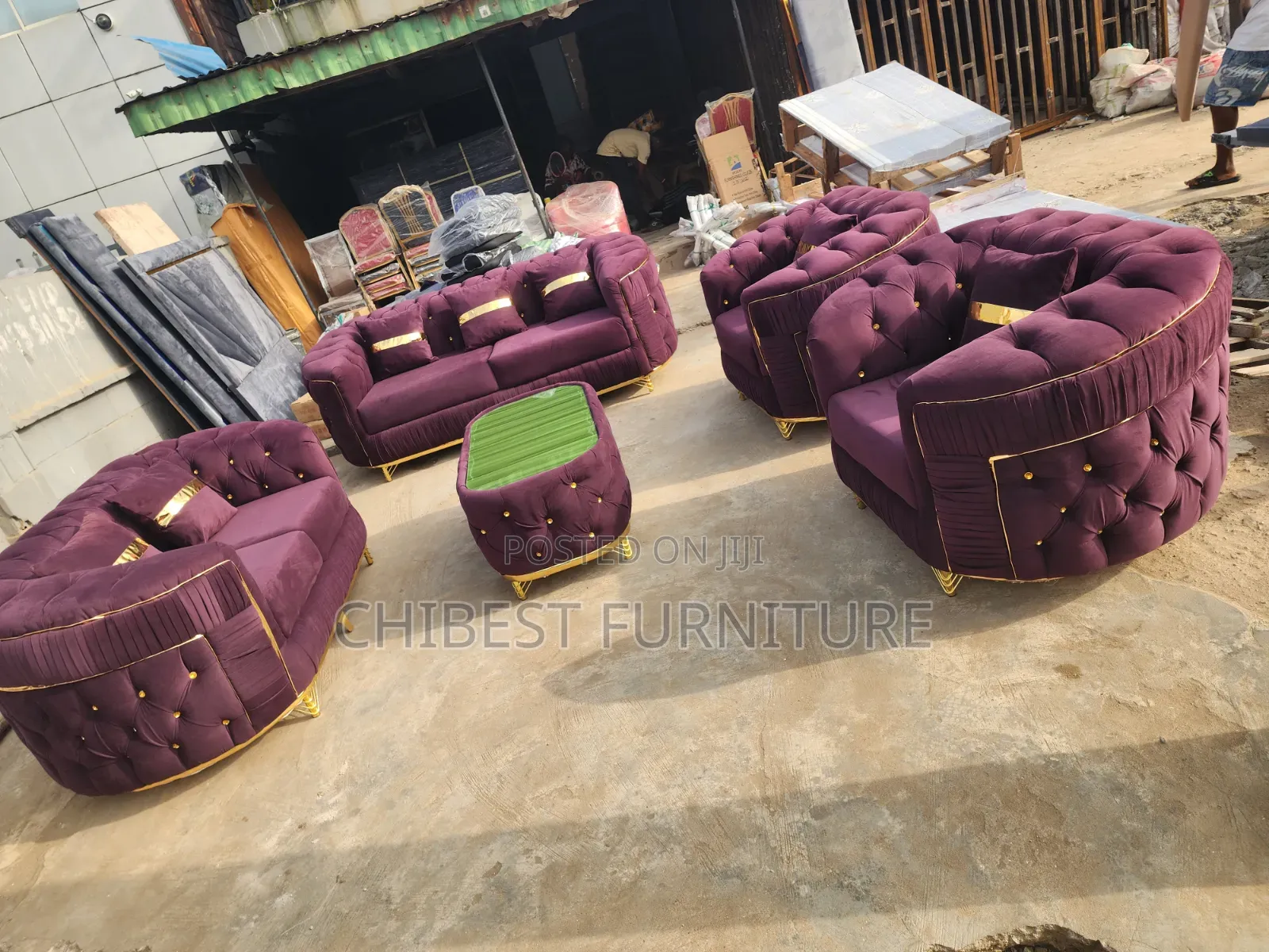 Complete Set of Brand New 7 Seaters Chairs.