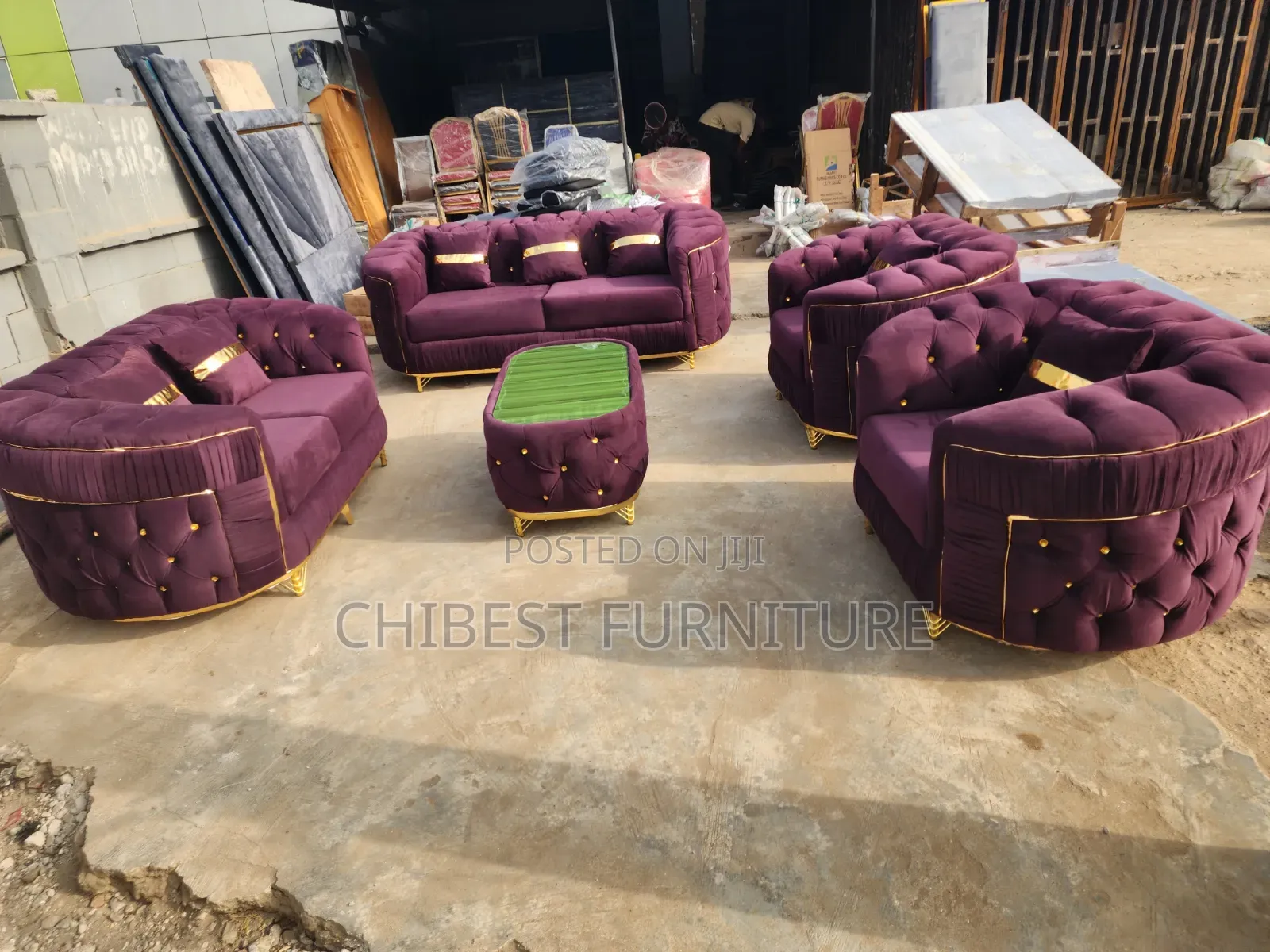 Luxury Brand New Sitting Room Sofa Chairs.