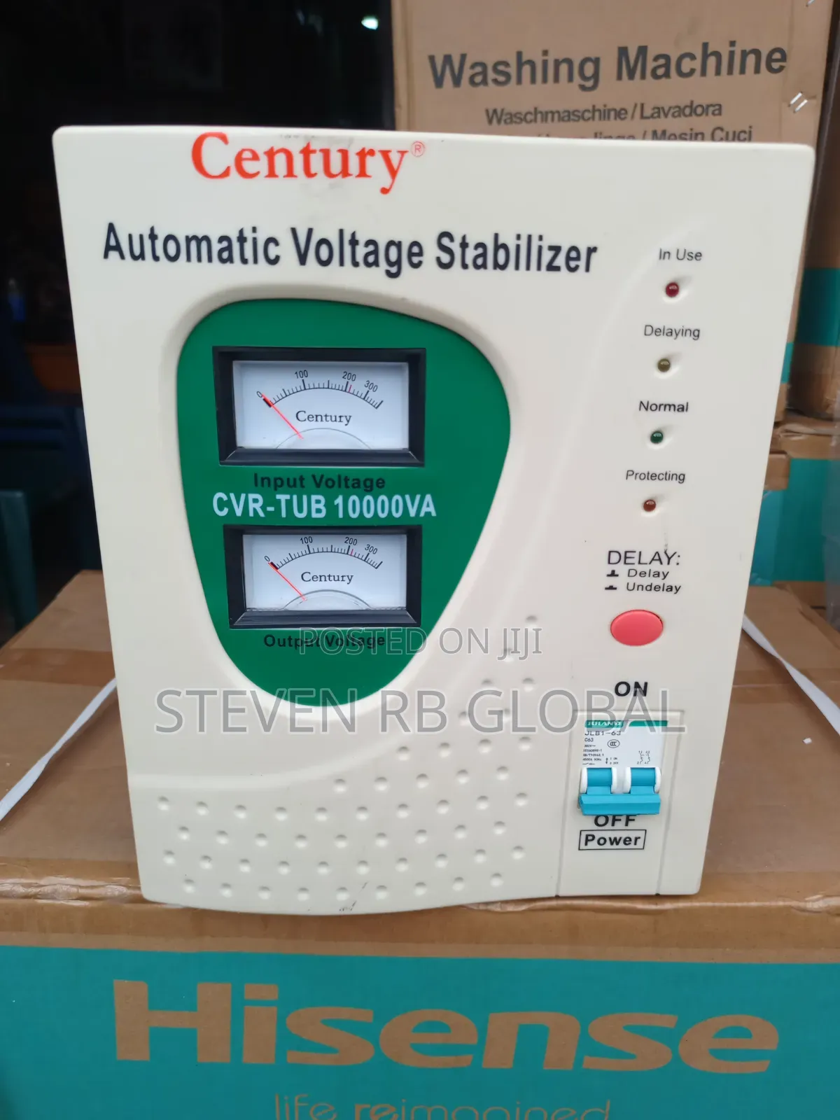 Century 10,000VA Automatic Voltage Stabilizer | CVR-TUB 10000VA
