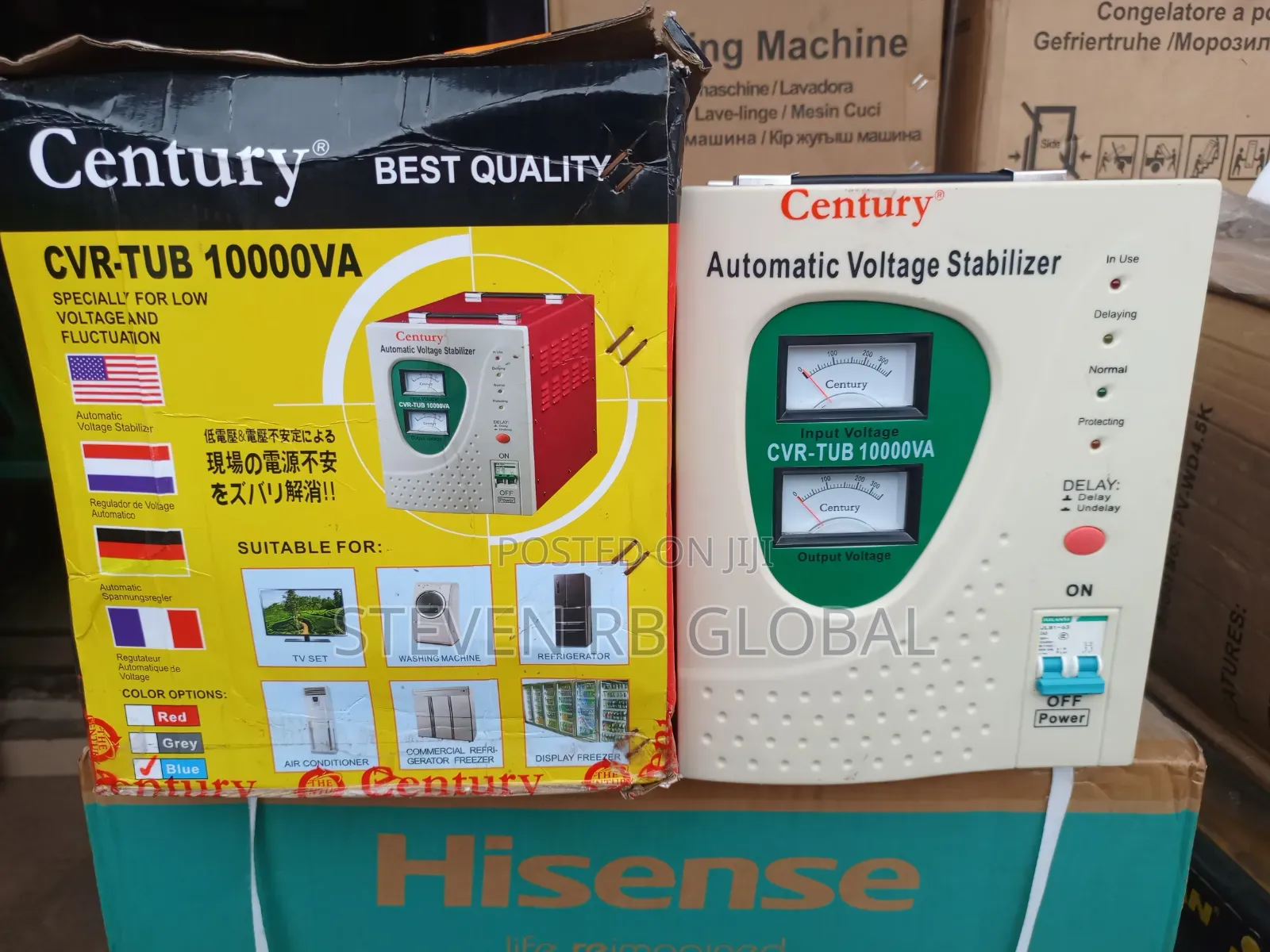 Century 10,000VA Automatic Voltage Stabilizer | CVR-TUB 10000VA
