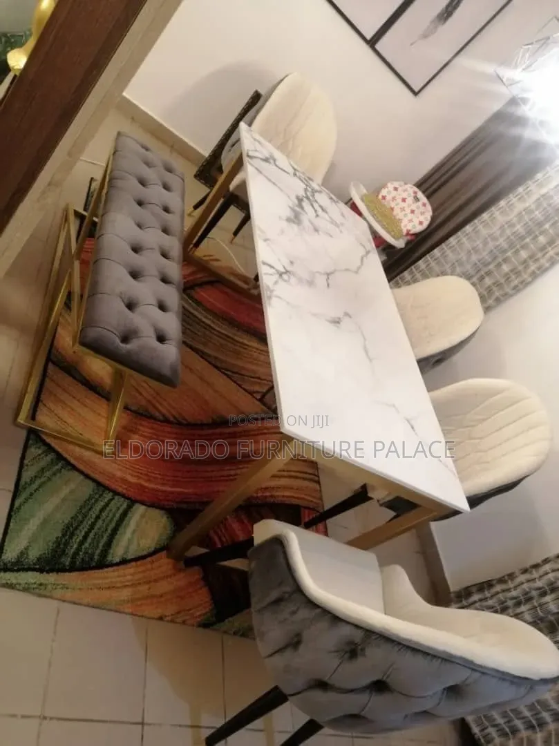 Classic Family Size Dinning Table Designs With Bench