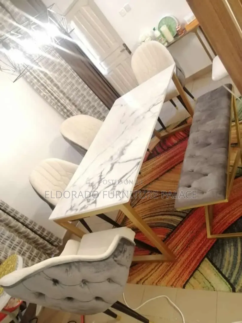 Classic Family Size Dinning Table Designs With Bench