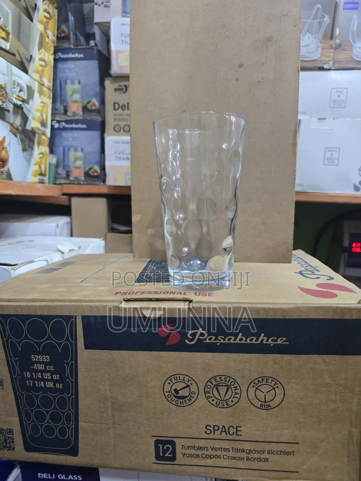 6pc Glass Space Cup