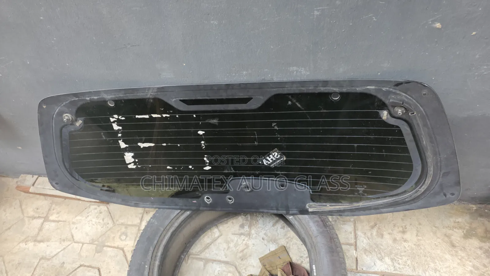 Nissan Pathfinder 2005 Back Windscreen Glass Available at Chimatex