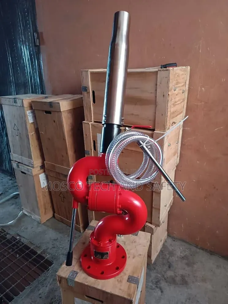 Stainless Steel Hydrant Foam Monitor