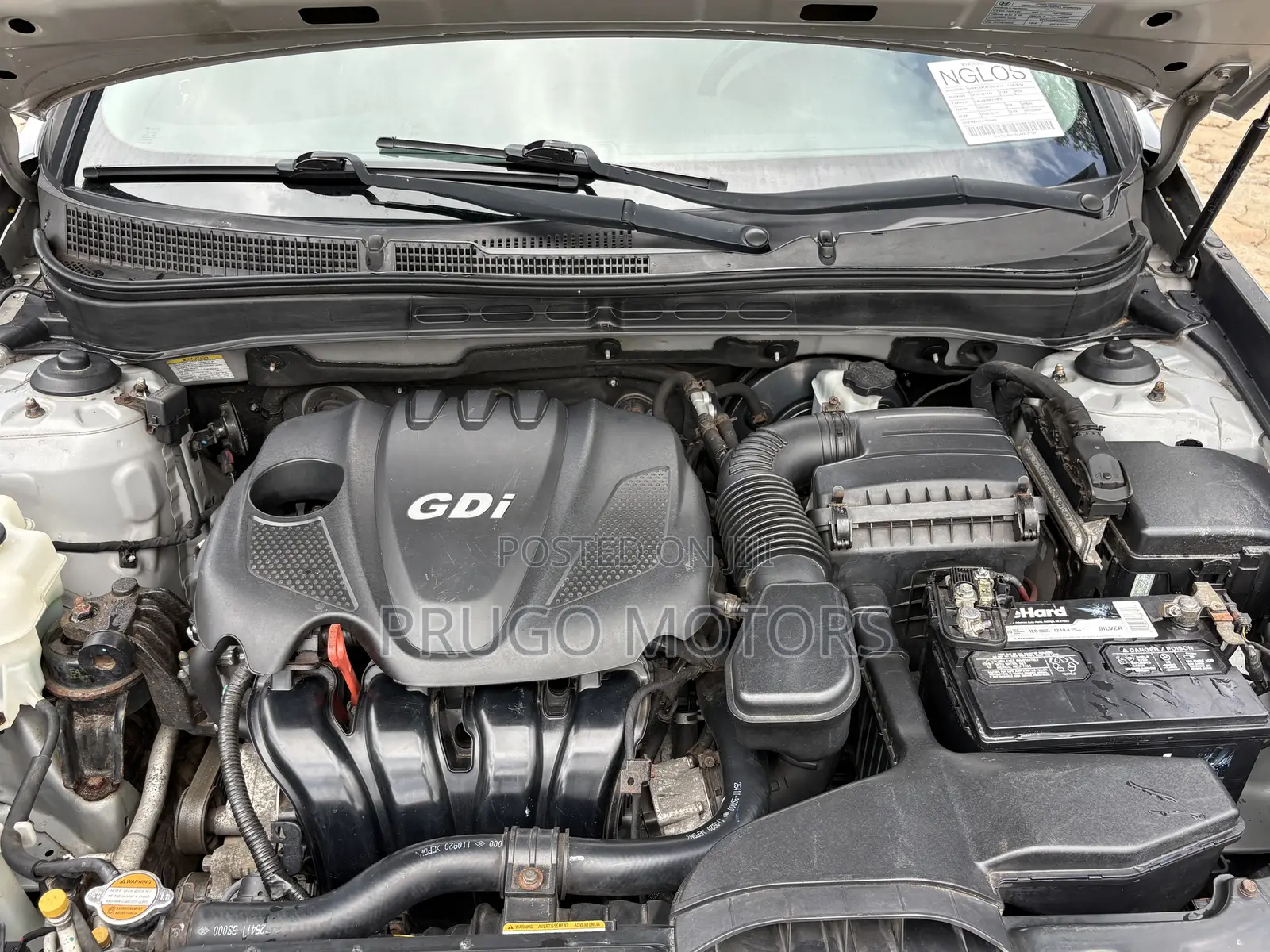 Hyundai Sonata SE Sedan FWD (2.4L 4cyl 6A) 2012 Silver