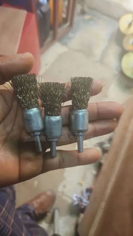 6mm Shank Brass Carbon Steel Wire Brush