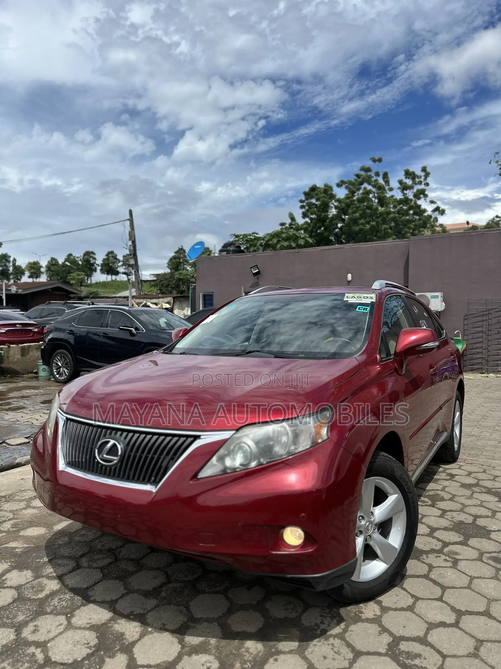 Lexus RX 350 2010 Red