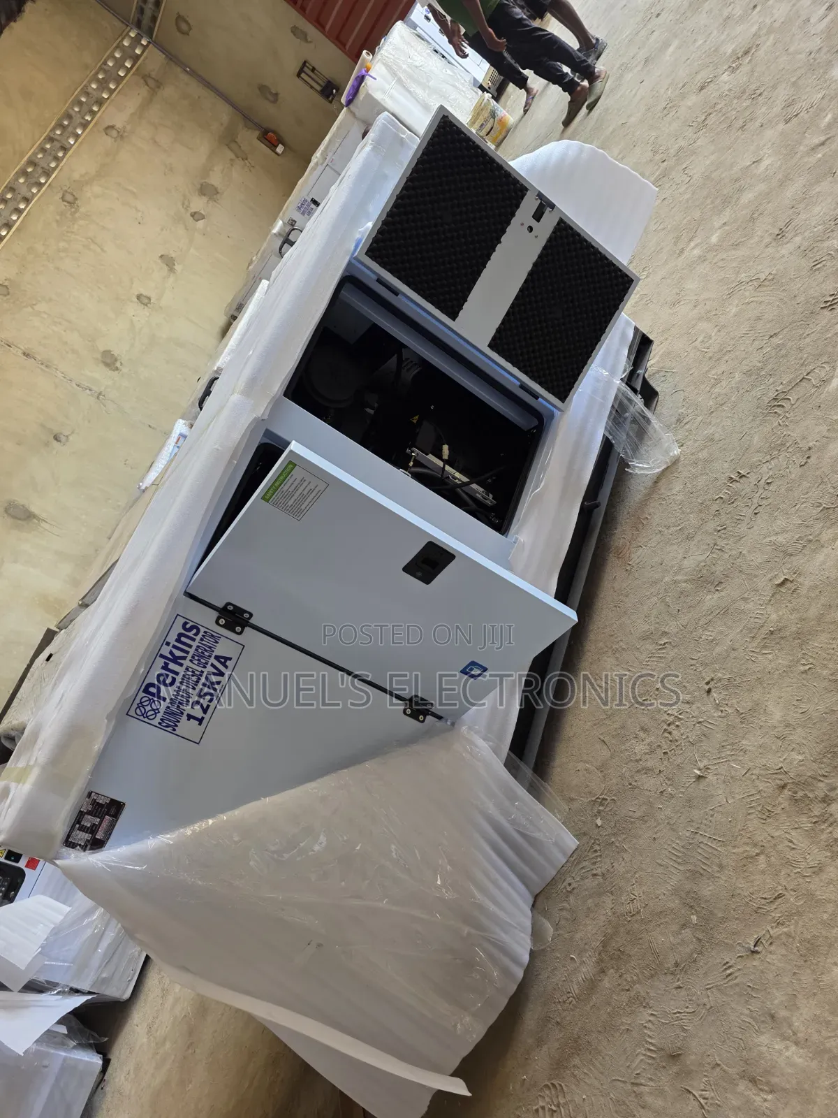 England Perkins Diesel Soundproof Gen Sp125kva 100%copper Coil