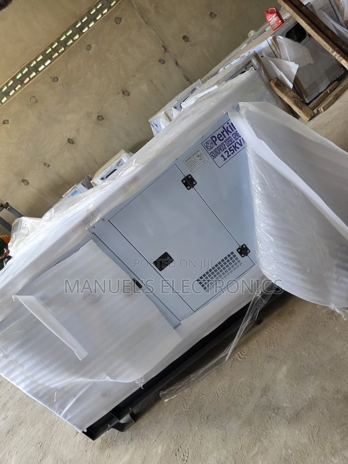 Uk Perkins Diesel Soundproof Gen Sp125kva 100%copper Coil