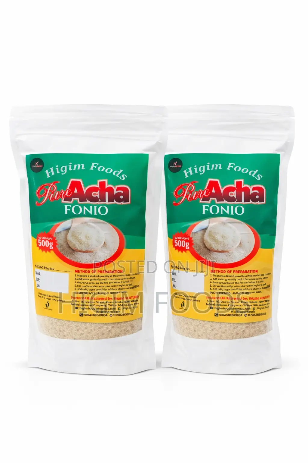 Pure Fonio/Acha
