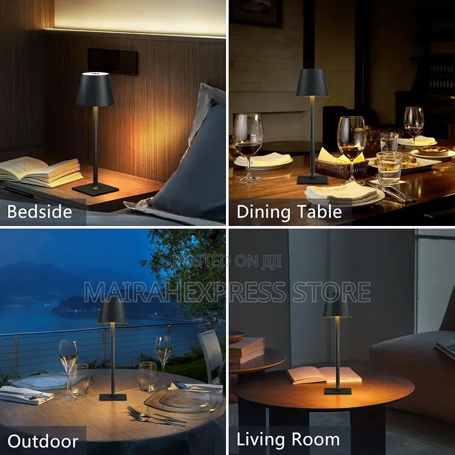 Rechargeable Battery LED Desk Lamp for Bedroom/Couple Dinner