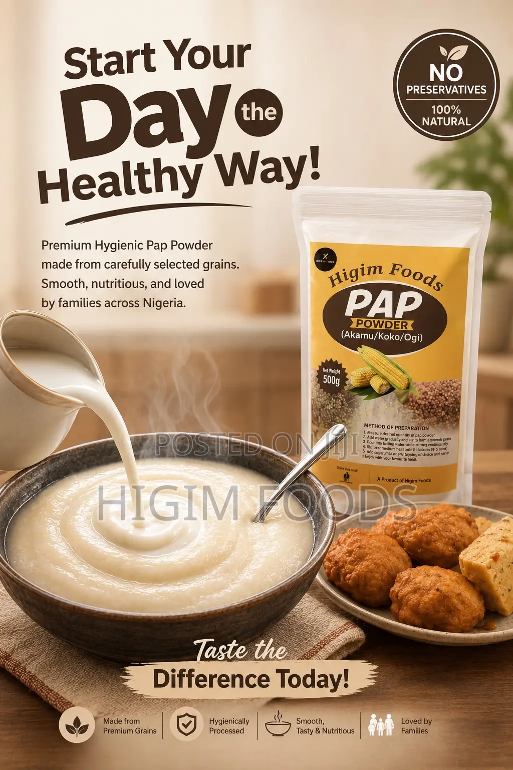 Dry Pap Powder