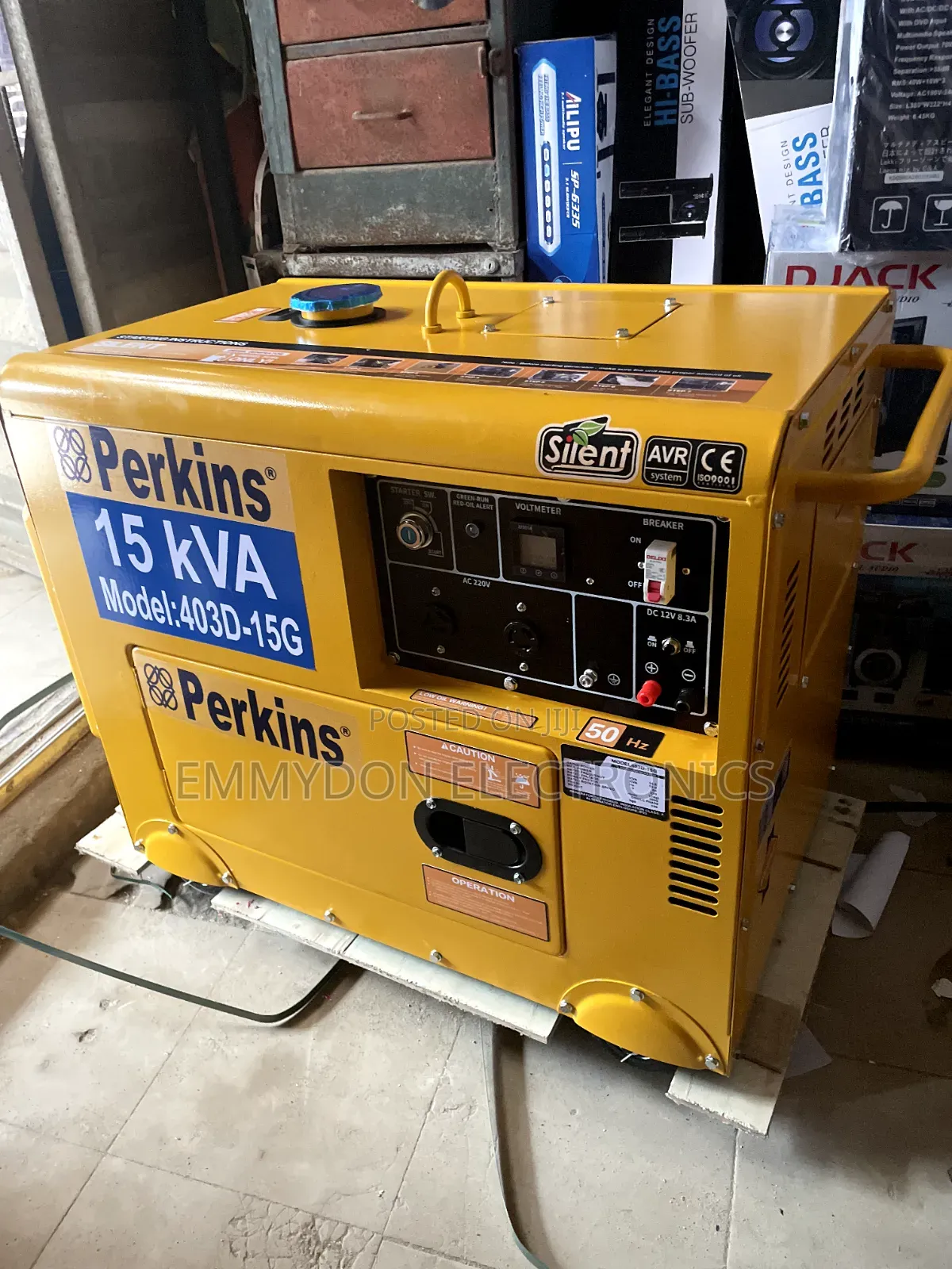 Perkins 15KVA Factory Backup Generator