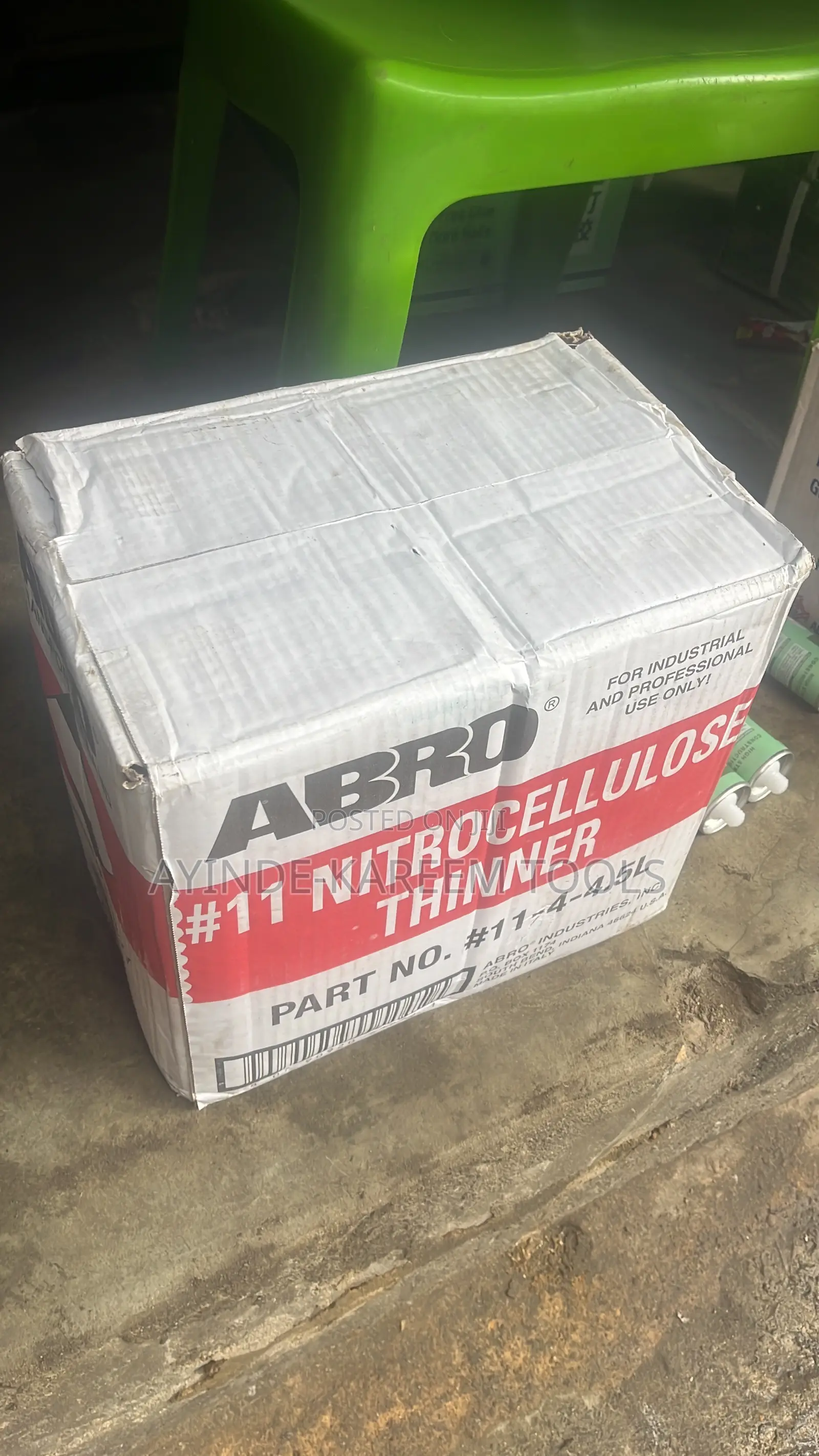 Abro Nitrocellusou Thinner 4.5L