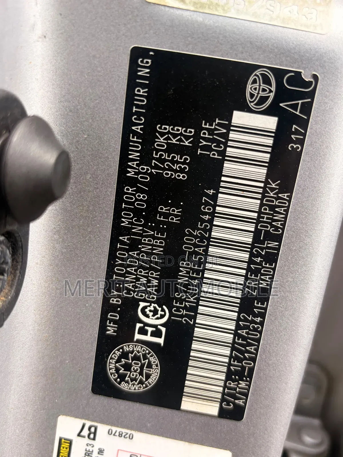 Toyota Matrix 2010 Silver