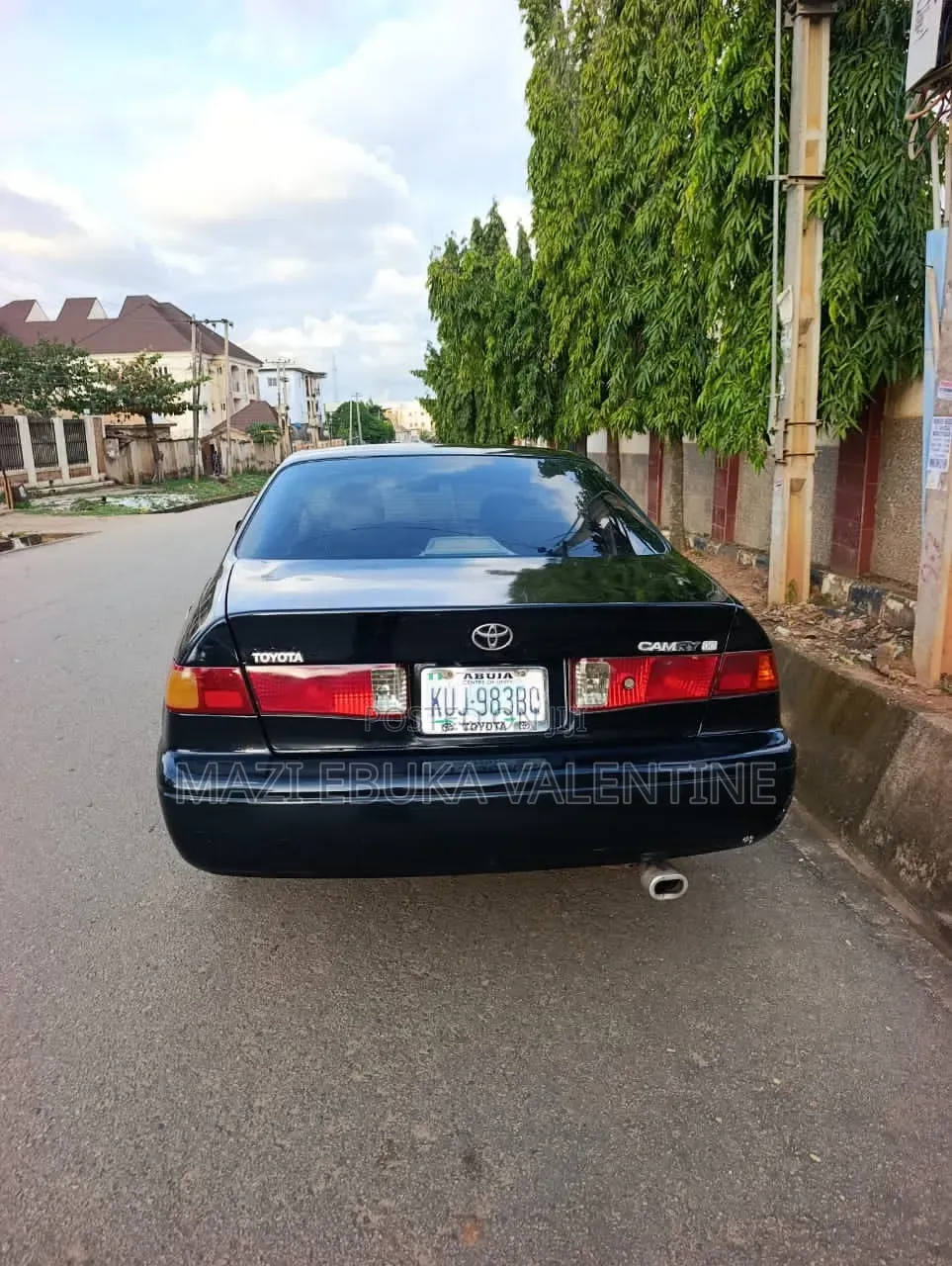 Toyota Camry 2002 Black