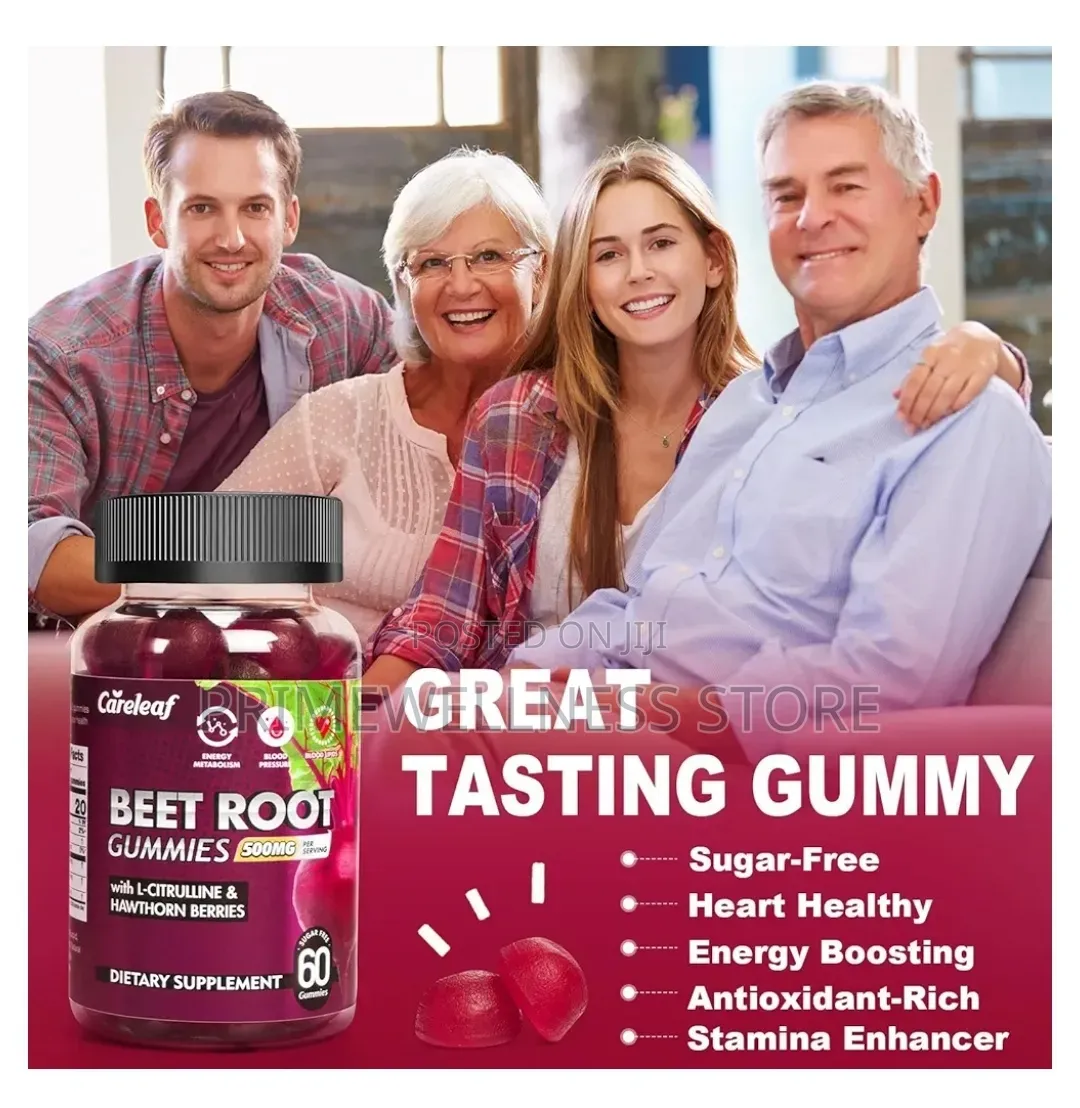 Beetroot Gummies With L-Citrulline Hawthorn Berries