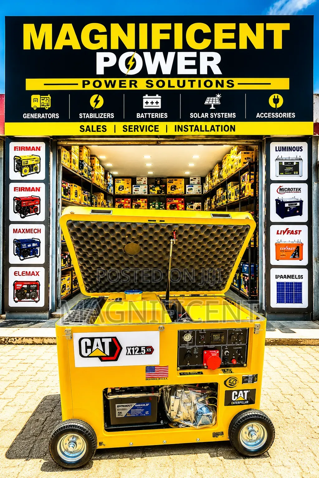 CAT X12.5XS Ultra Silent Generator – Premium Quality