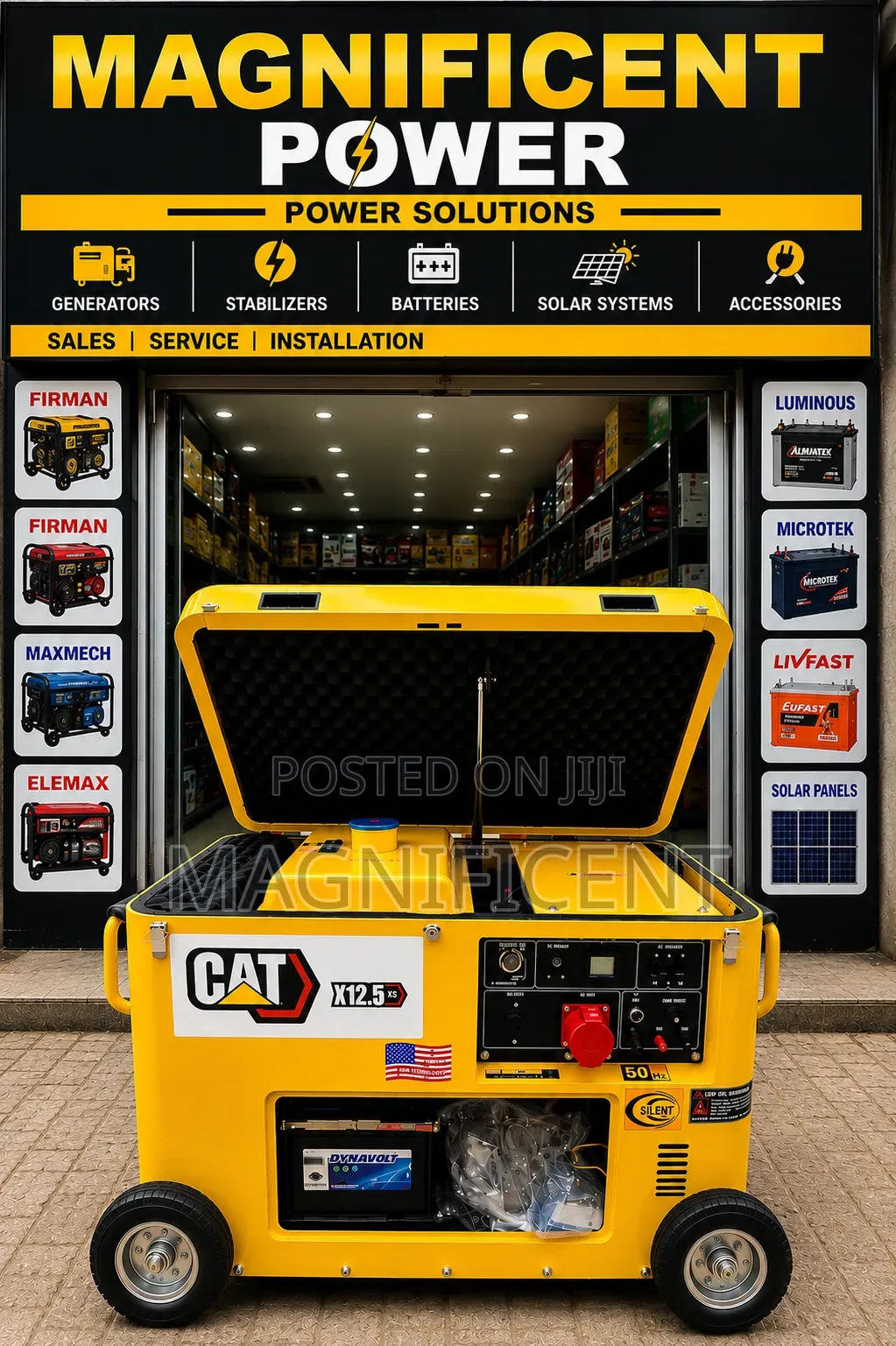 CAT X12.5XS Ultra Silent Generator – Premium Quality