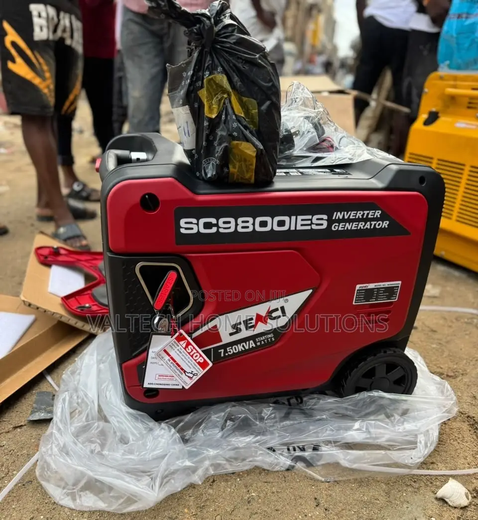 Senci SC98001ES 7.5KVA Petrol Generator With Electric Start