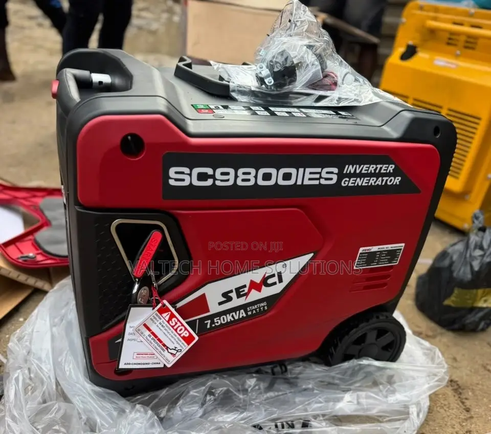 Senci SC98001ES 7.5KVA Petrol Generator With Electric Start