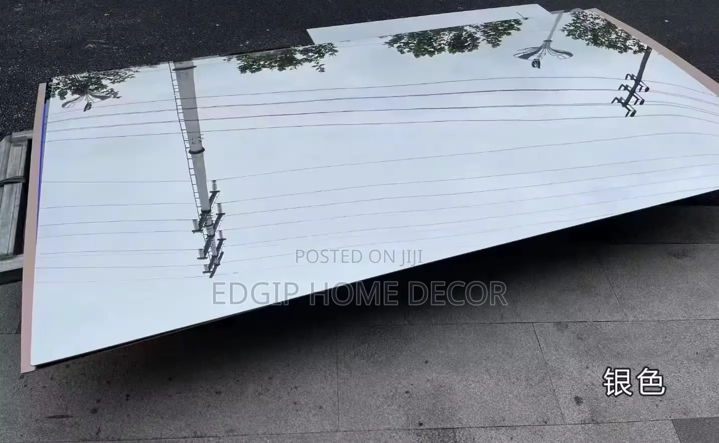 Flexible Acrylic Mirror Board (4ft by 9ft)