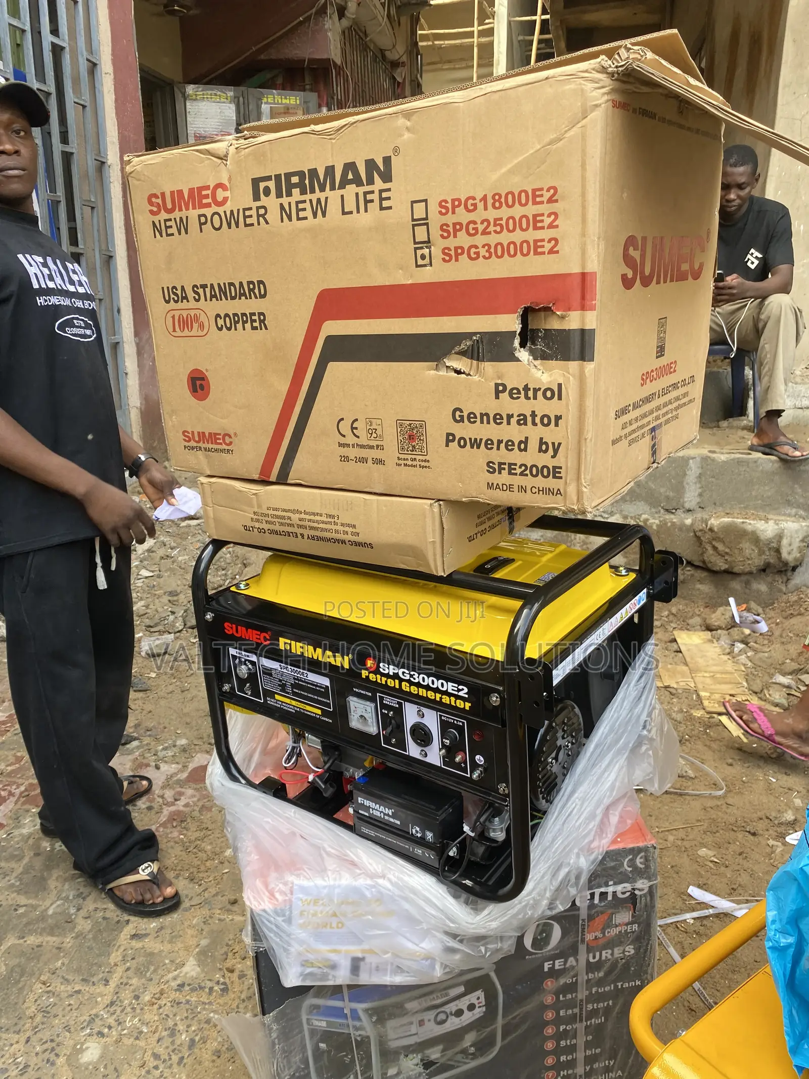 Original Sumec Firman 4.5KVA Generator – Reliable Power