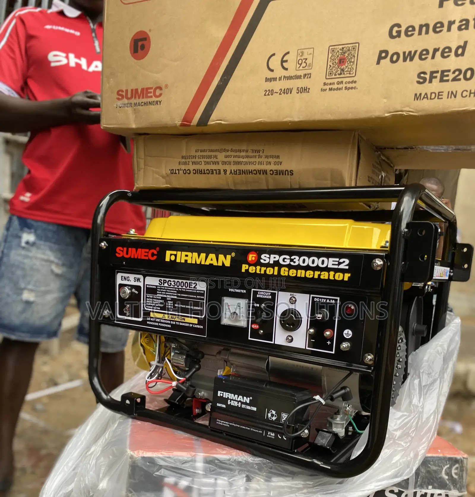 Heavy-Duty 4.5KVA Sumec Firman Generator
