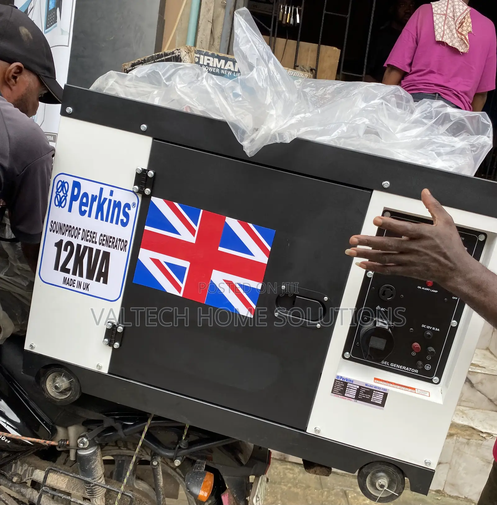 12.5kva Perkins Soundproof Generator – Reliable Power for Home Busines